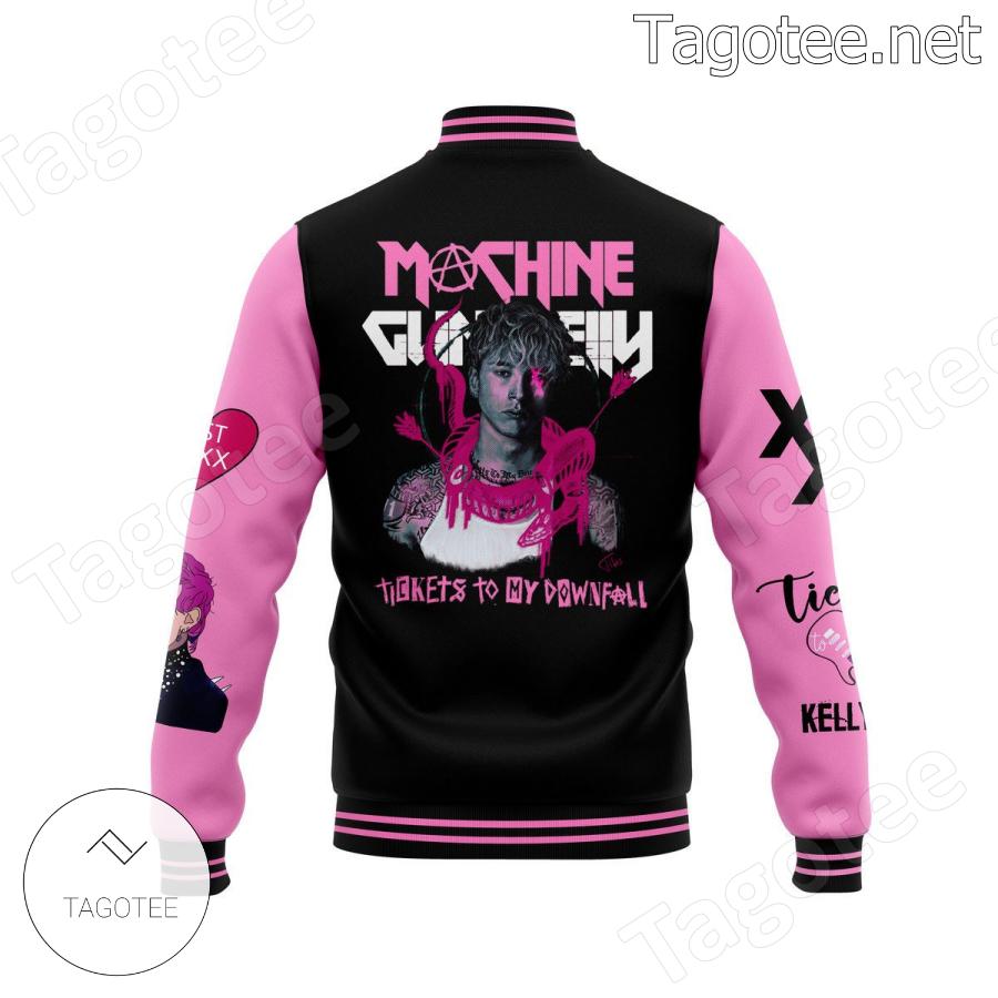 Machine Gun Kelly Tickets To My Downfall Baseball Jacket a