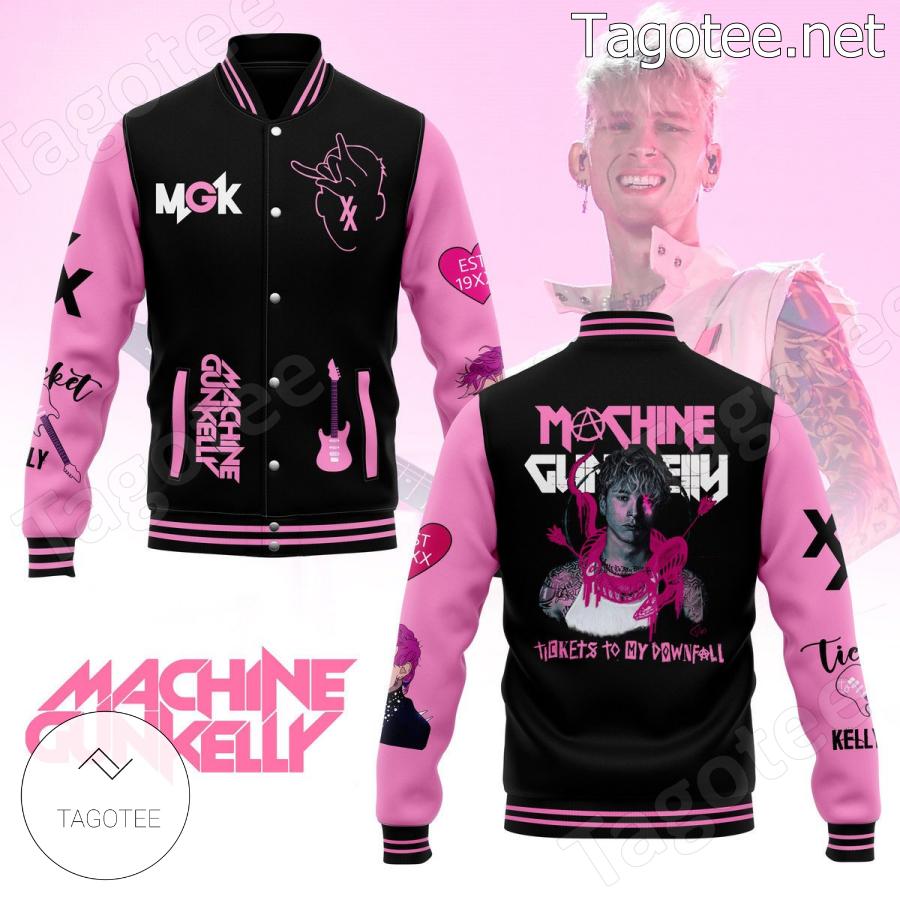 Machine Gun Kelly Tickets To My Downfall Baseball Jacket