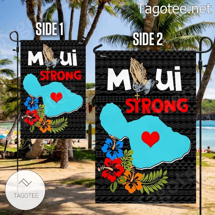 Maui Strong Hawaiian Tribal Flag a