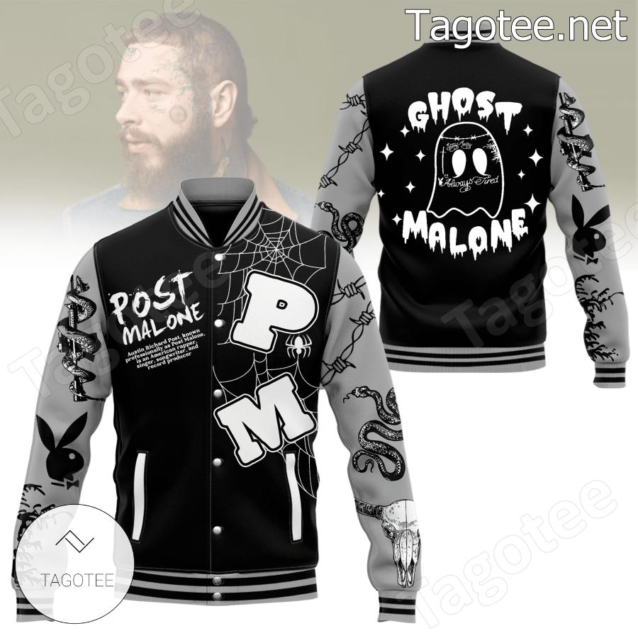 Post Malone Ghost Malone Baseball Jacket