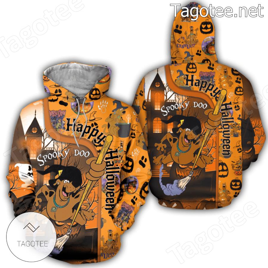 Scooby-doo Spooky Doo Happy Halloween Hoodie And Leggings a