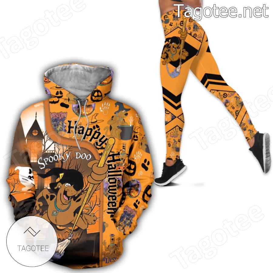 Scooby-doo Spooky Doo Happy Halloween Hoodie And Leggings