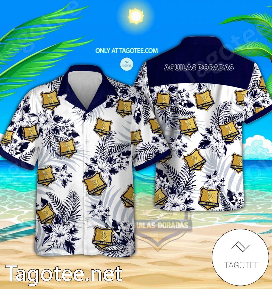 Aguilas Doradas Danish Superliga Hawaiian Shirt - EmonShop