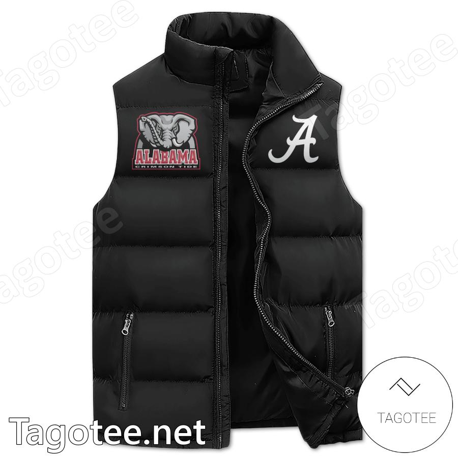 Alabama Crimson Tide Roll Tide Puffer Vest a