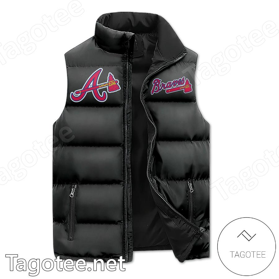 Atlanta Braves The Chop Uss Racist Go Braves Puffer Vest a