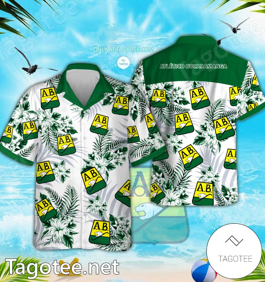 Atletico Bucaramanga Danish Superliga Hawaiian Shirt - EmonShop