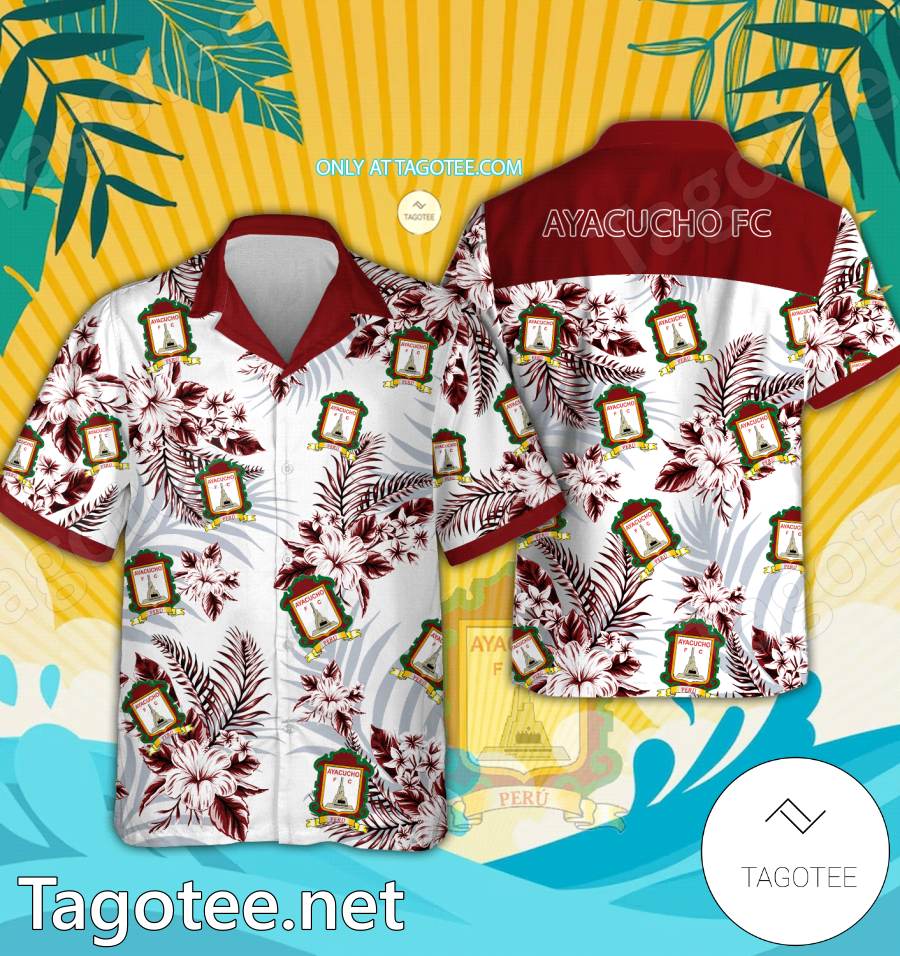 Ayacucho FC Danish Superliga Hawaiian Shirt - EmonShop