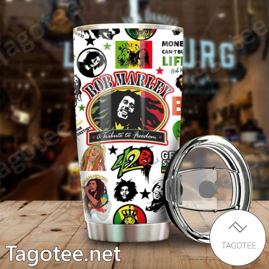 Bob Marley A Tribute To Freedom Tumbler