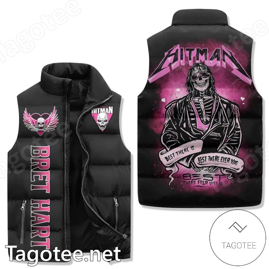 Bret Hart Hitman Sleeveless Puffer Vest