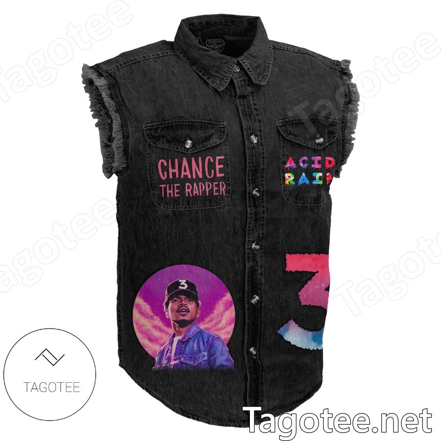 Chance The Rapper Sleeveless Denim Jacket a