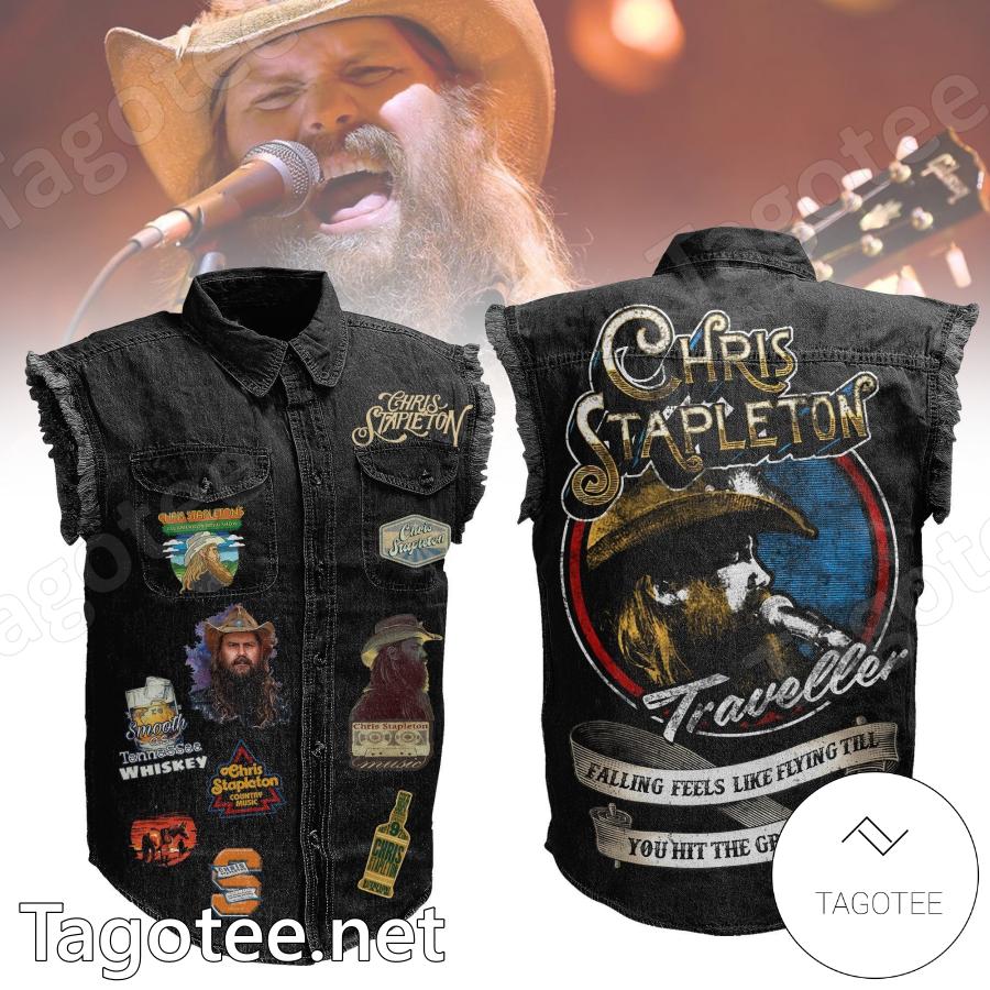 Chris Stapleton Traveller Sleeveless Denim Jacket