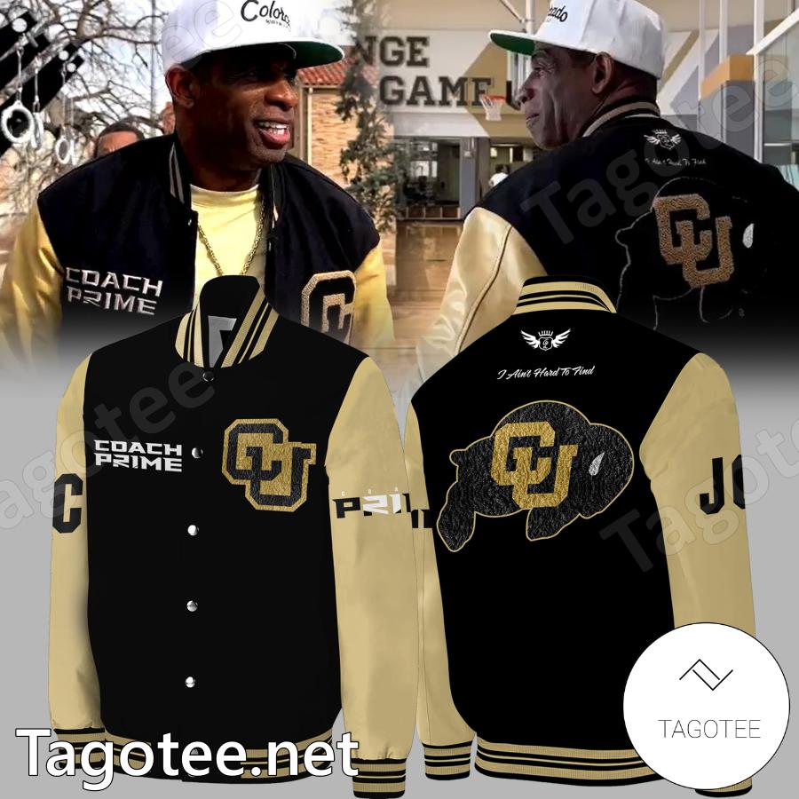 Colorado Buffaloes Coach Prime Baseball Jacket