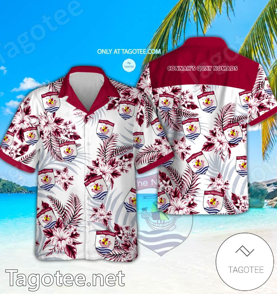 Connah's Quay Nomads Danish Superliga Hawaiian Shirt - EmonShop