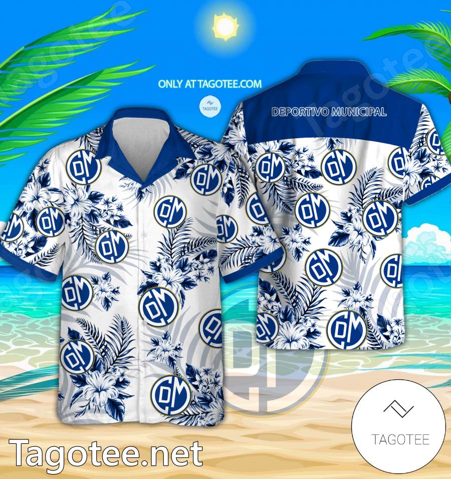 Deportivo Municipal Danish Superliga Hawaiian Shirt - EmonShop