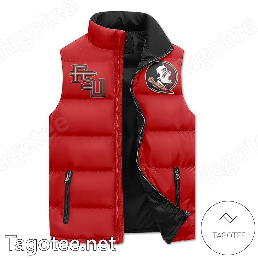 Florida State Seminoles Fear The Spear Puffer Vest a