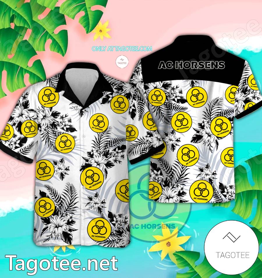 Horsens Danish Superliga Hawaiian Shirt - EmonShop