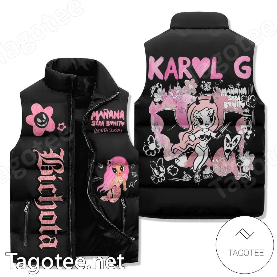 Karol G Bichota Season Manana Sera Bonito Puffer Vest