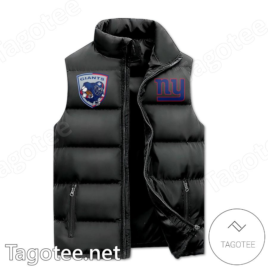 New York Giants Big Blue Go Giants Puffer Vest a