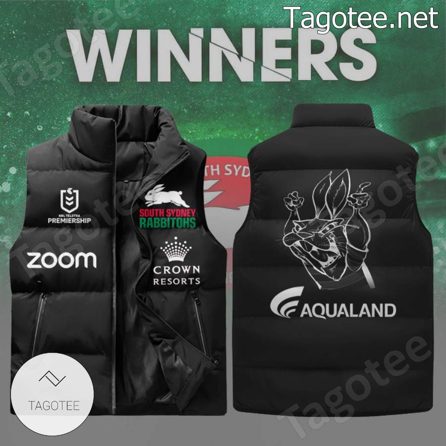 Nrl South Sydney Rabbitohs Aqualand Puffer Vest