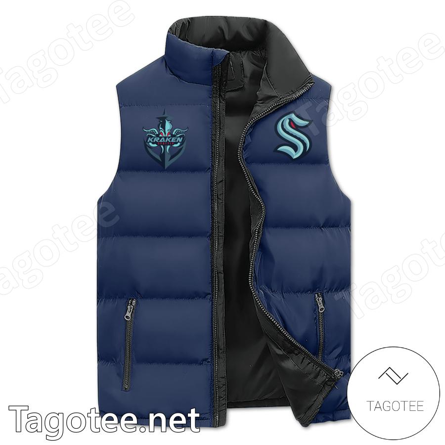 Seattle Kraken Release The Kraken Puffer Vest a