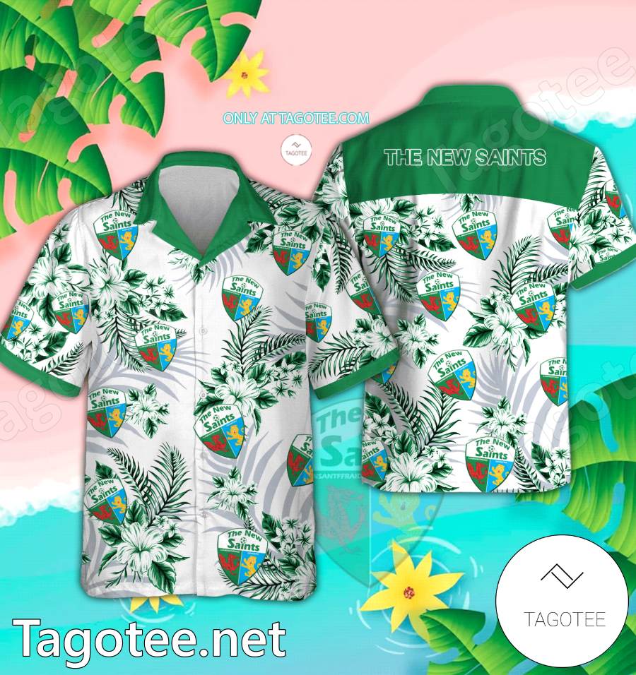 The New Saints Danish Superliga Hawaiian Shirt - EmonShop