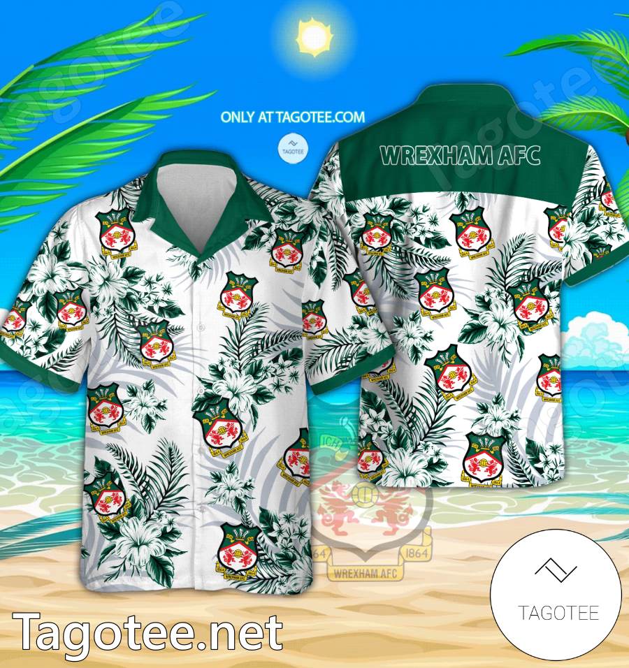 Wrexham Danish Superliga Hawaiian Shirt - EmonShop