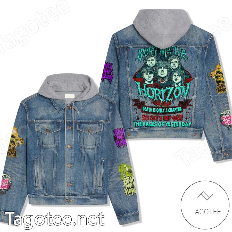 Bring Me The Horizon Death Is Only A Chapter Hooded Denim Jacket