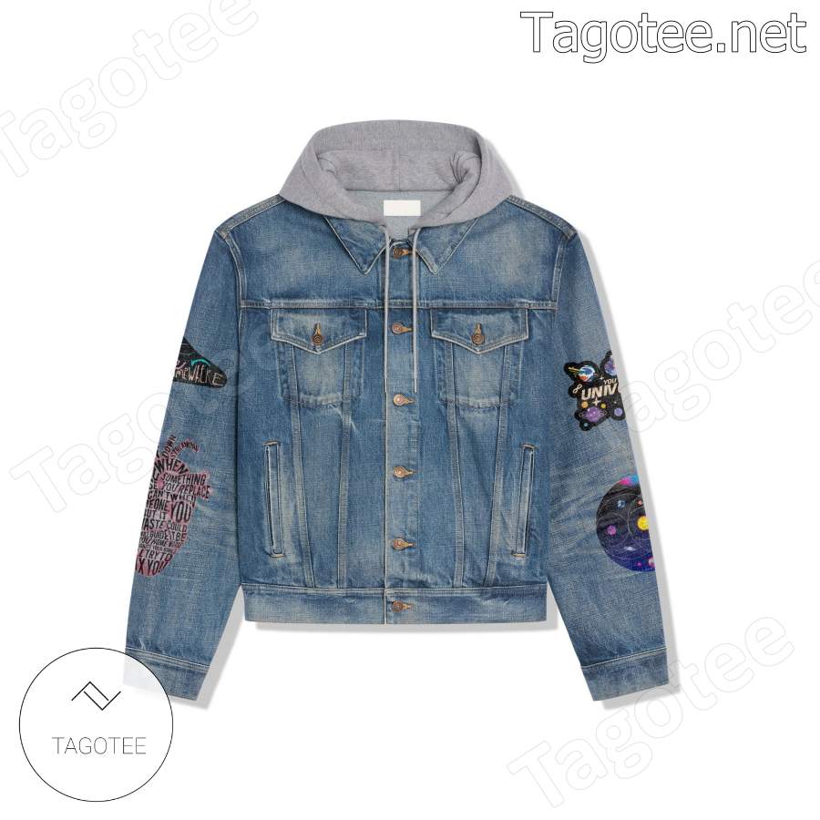 Coldplay Music Of The Spheres Jean Jacket Hoodie a