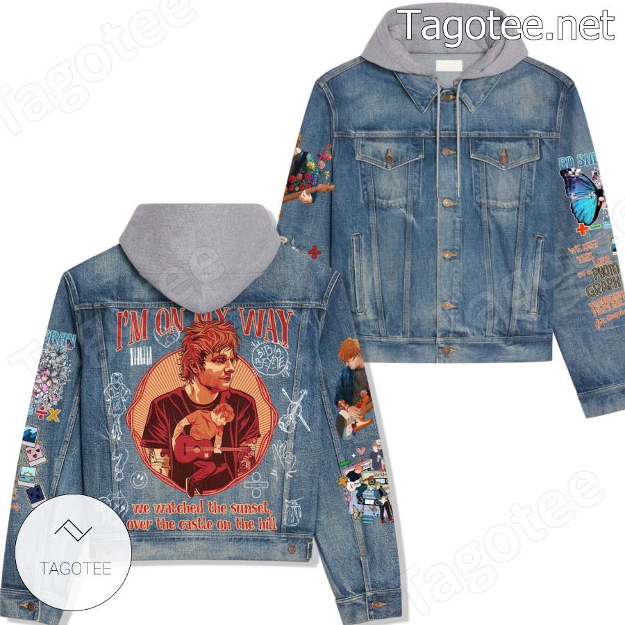 Ed Sheeran I'm On My Way Jean Jacket Hoodie