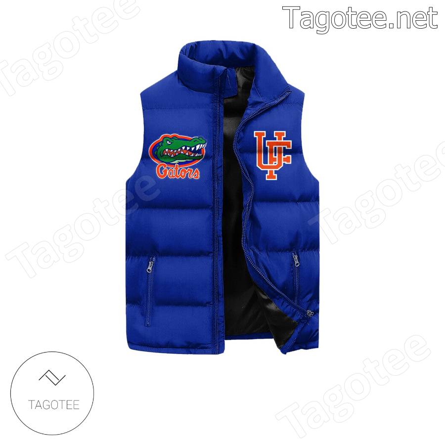 Florida Gators Chomp Chomp Puffer Vest a