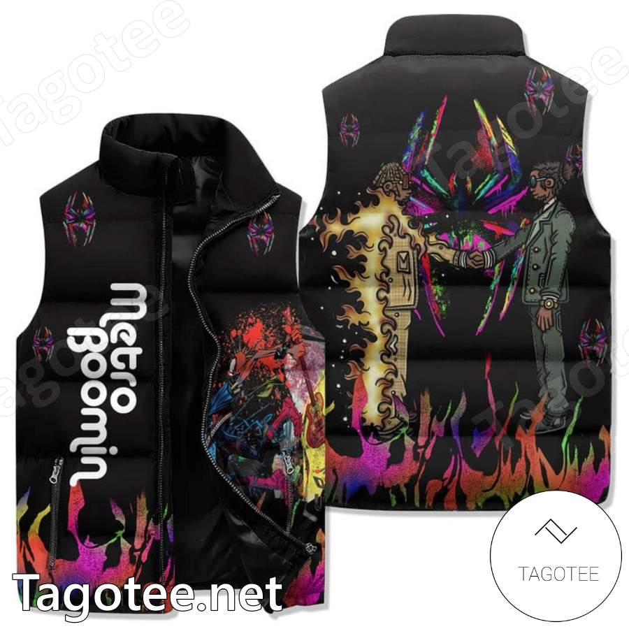 Metro Boomin Spiderman Puffer Vest