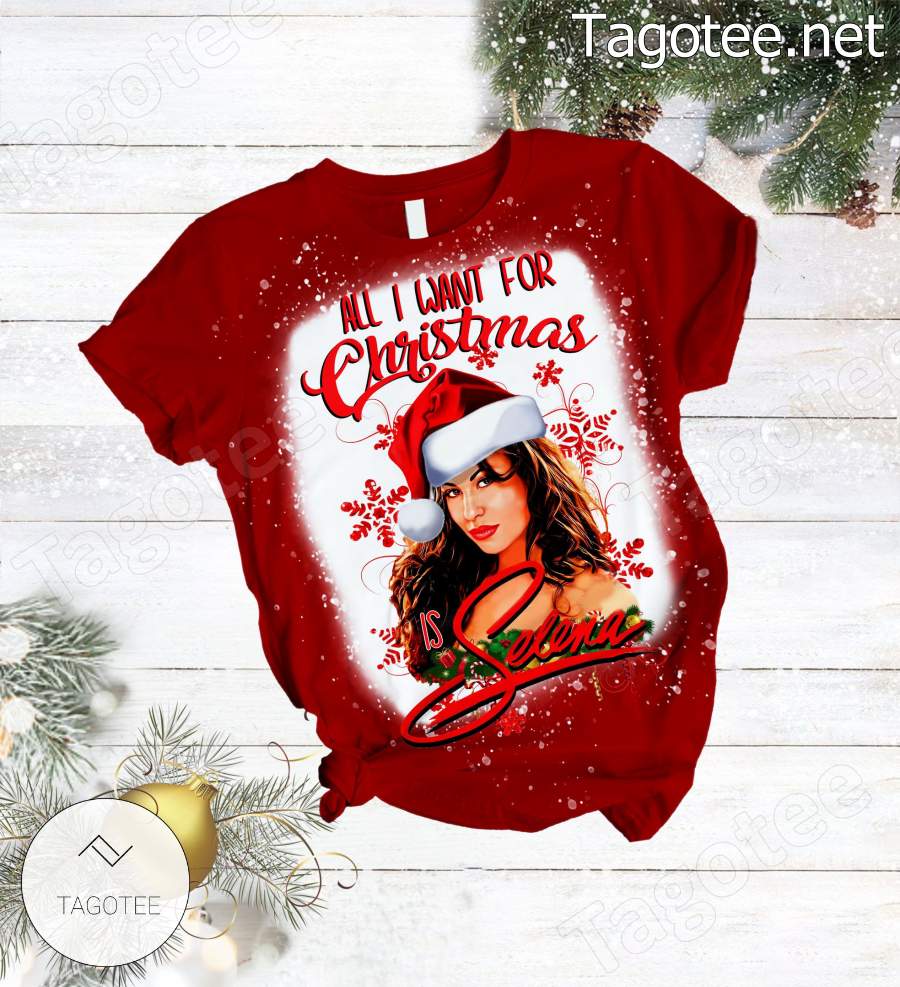 All I Want For Christmas Is Selena Pajamas Set a