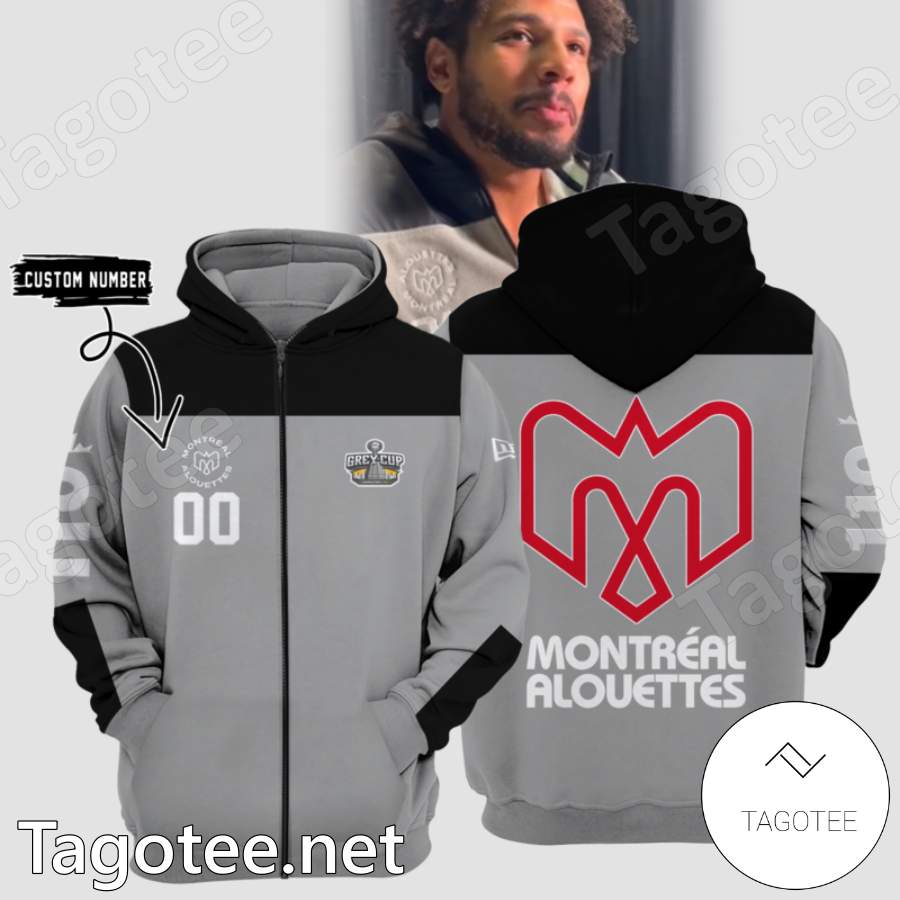 Alouettes De Montréal Grey Cup Personalized Hoodie