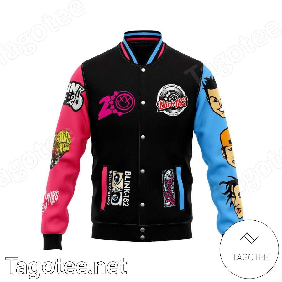 Blink-182 20 Years Baseball Jacket a