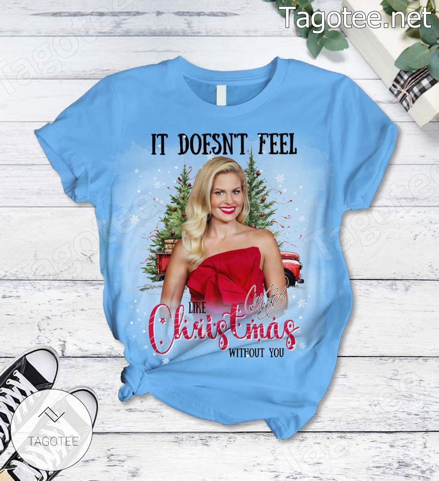 Candace Cameron Bure It Doesn't Feel Like Christmas Without You  Pajamas Set a