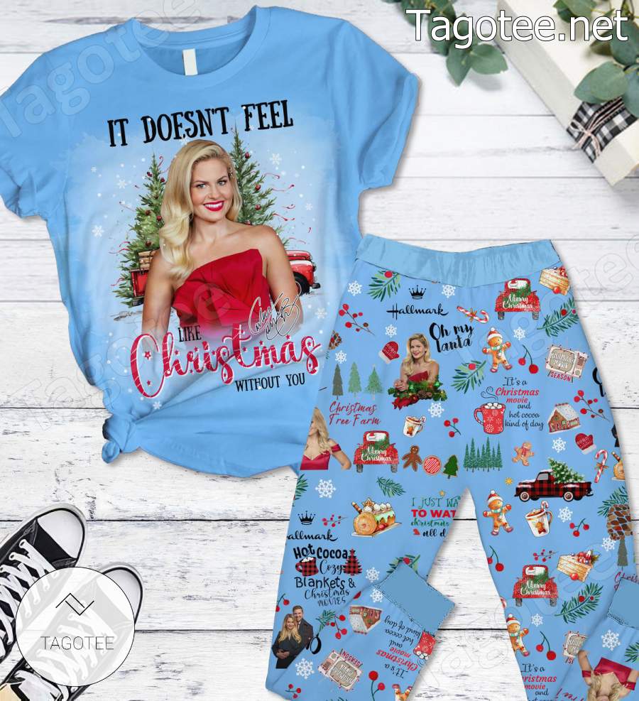 Candace Cameron Bure It Doesn't Feel Like Christmas Without You  Pajamas Set