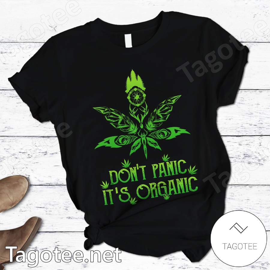 Don't Panic It's Organic Weed Pajamas Set a