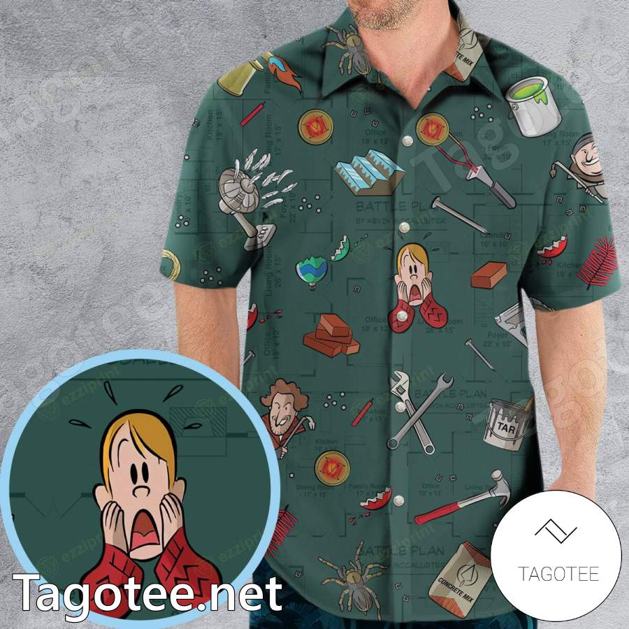 Kevin Home Alone Christmas Is Coming Hawaiian Shirt a