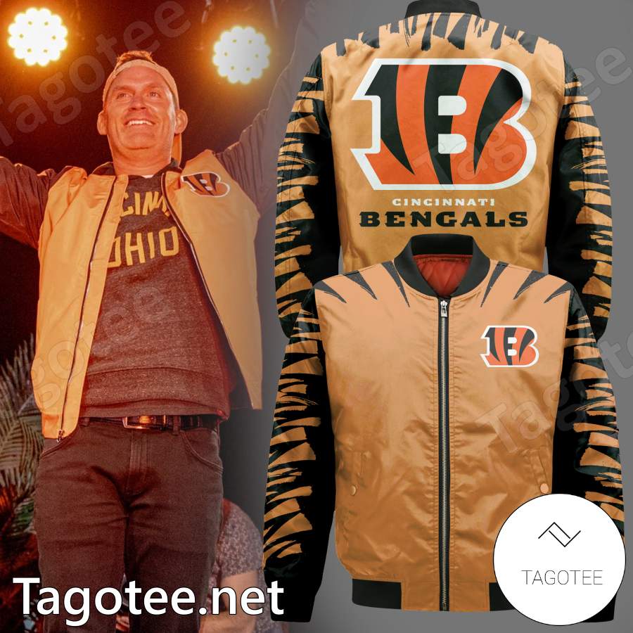 Kevin Huber Cincinnati Bengals Bomber Jacket