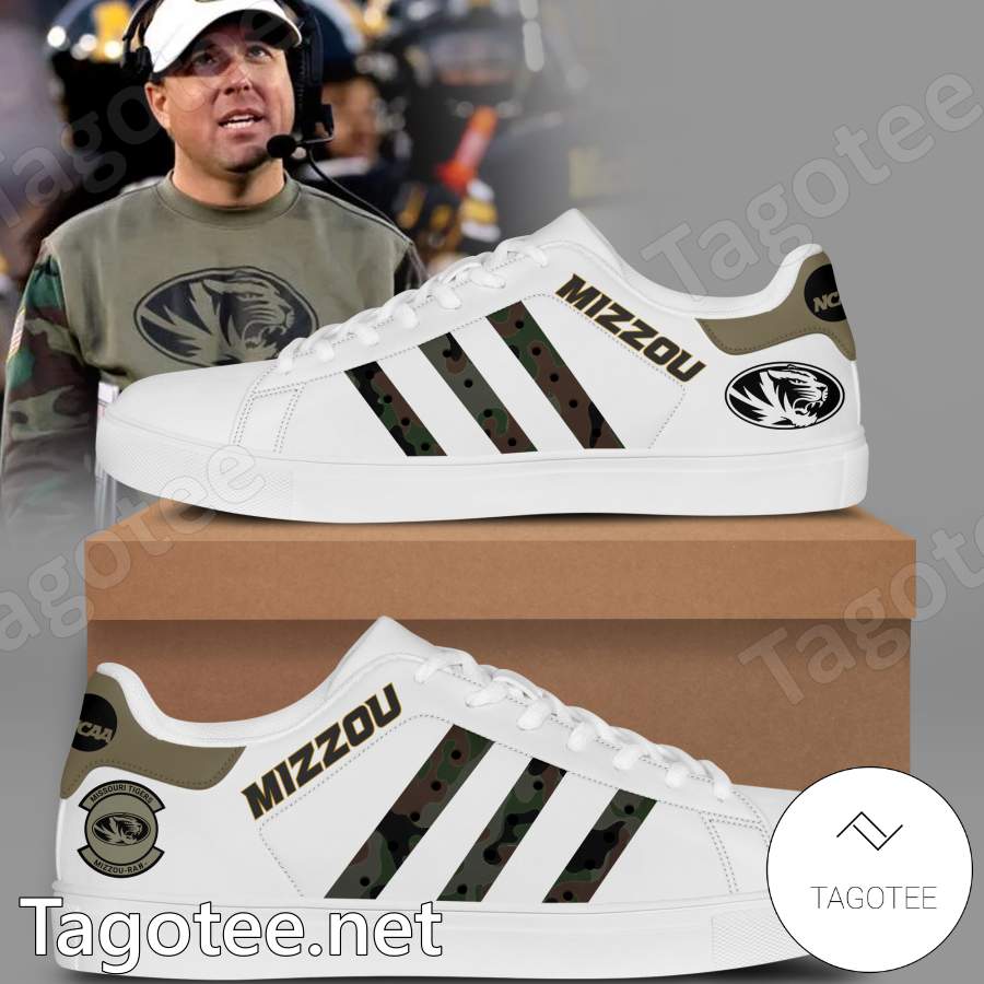 Missouri Tigers Football Veterans Stan Smith Shoes