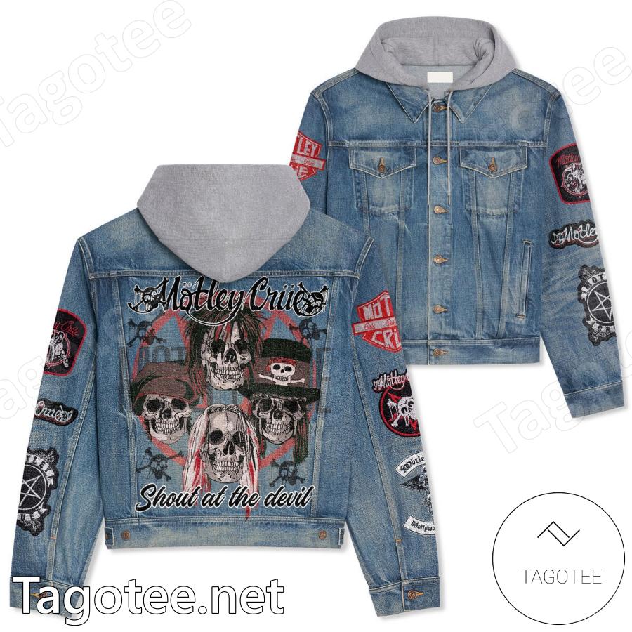 Motley Crue Shout At The Devil Jean Hoodie Jacket