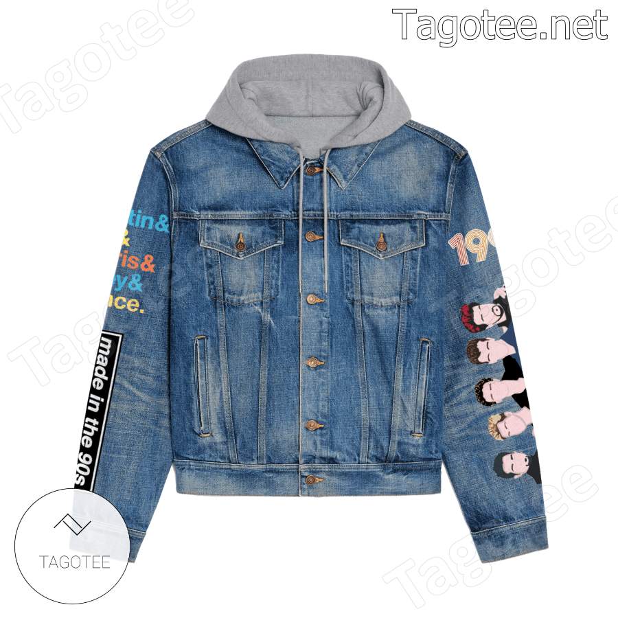 Nsync Baby Bye Bye Bye Hooded Jean Jacket a