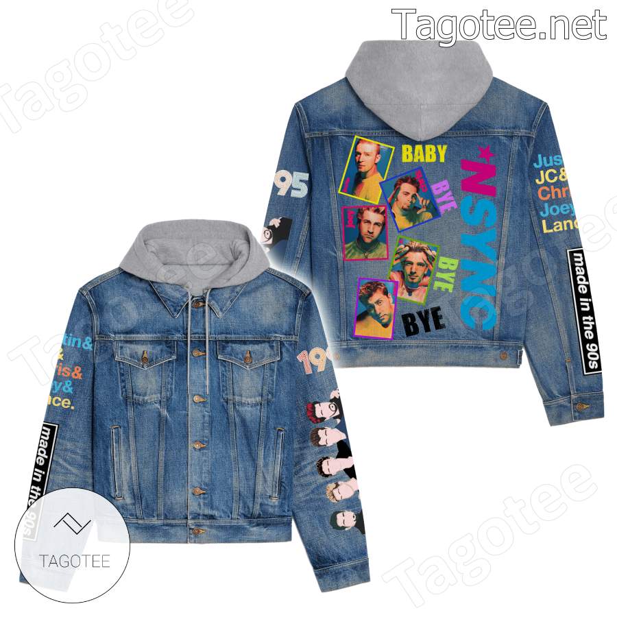 Nsync Baby Bye Bye Bye Hooded Jean Jacket