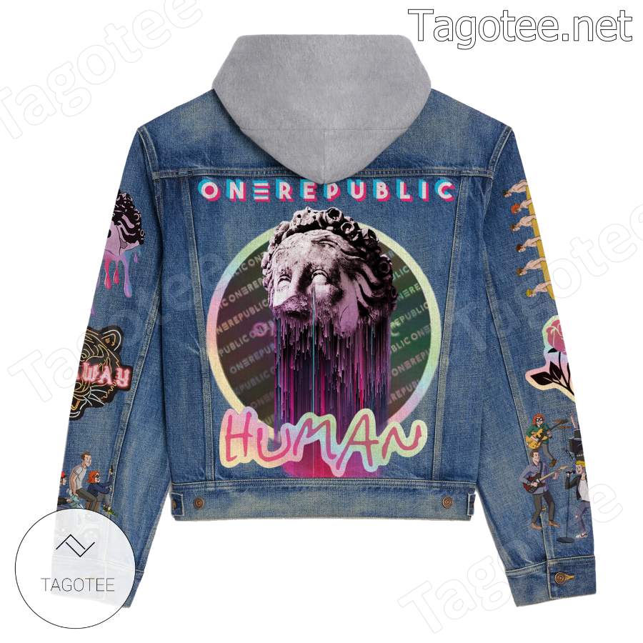 Onerepublic Human Hooded Jean Jacket a