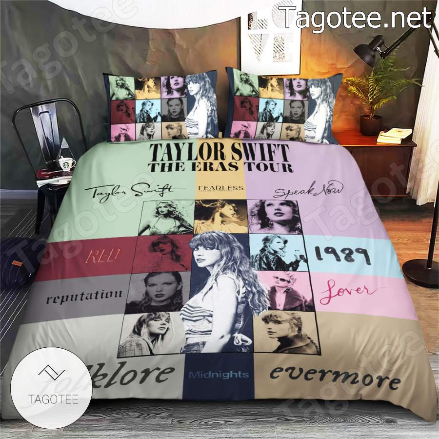 Taylor Swift The Eras Tour Albums Bedding Set