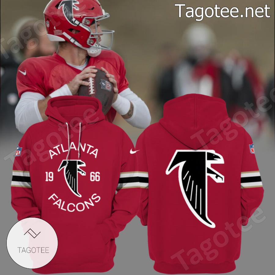 Atlanta Falcons Throwback Football Hoodie