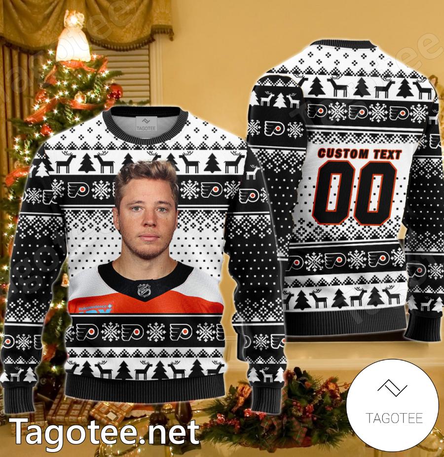 Cam Atkinson Ugly Christmas Sweater